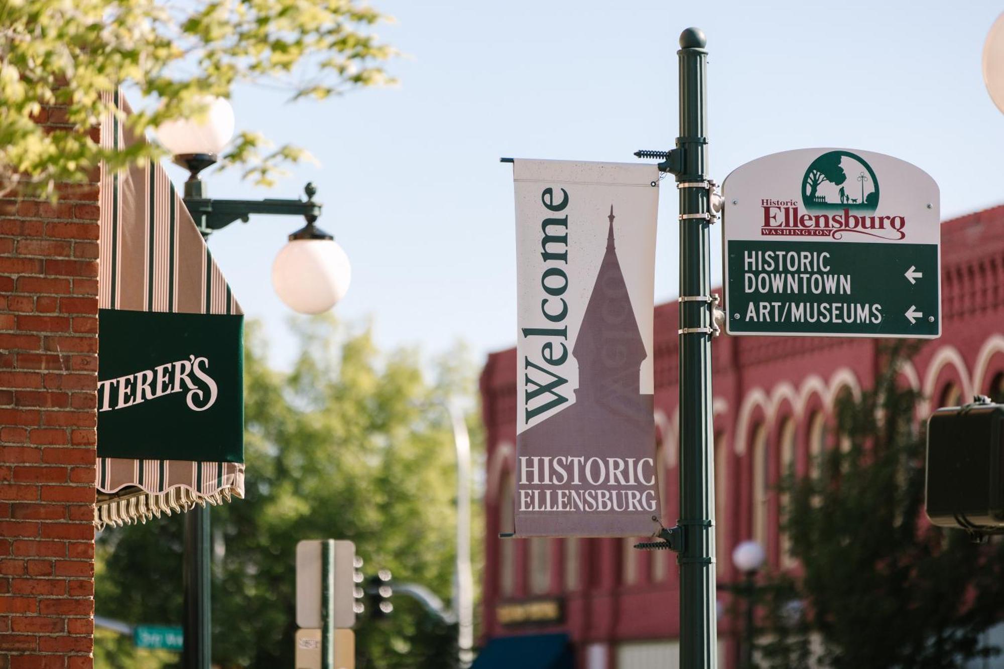 Hotel Windrow Downtown Ellensburg Eksteriør billede